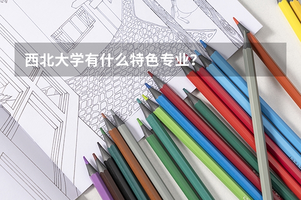 西北大学有什么特色专业？