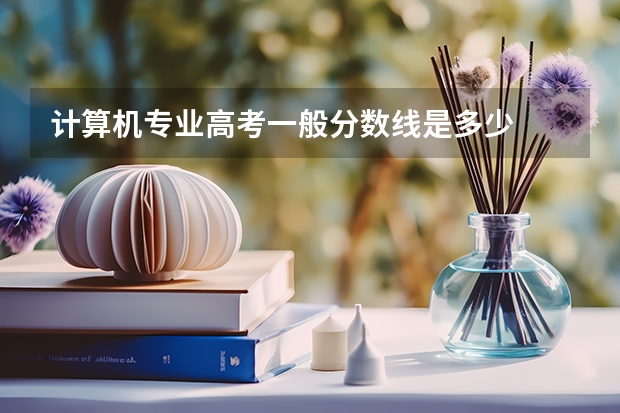 计算机专业高考一般分数线是多少