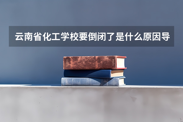 云南省化工学校要倒闭了是什么原因导致的呢