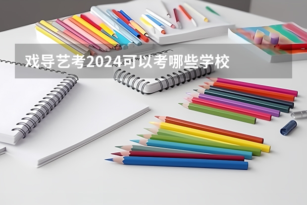 戏导艺考2024可以考哪些学校