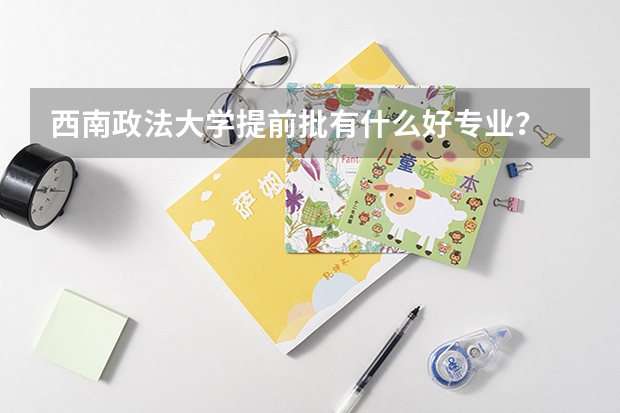 西南政法大学提前批有什么好专业？
