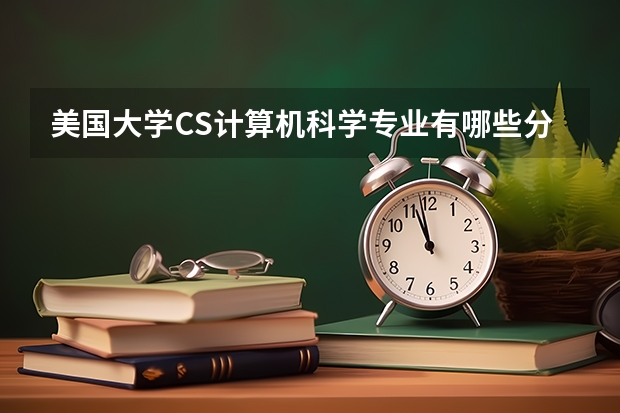 美国大学CS计算机科学专业有哪些分支