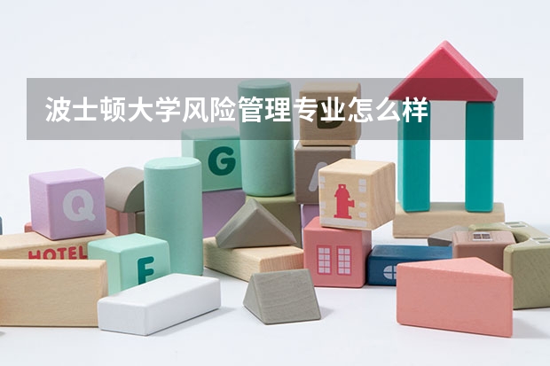 波士顿大学风险管理专业怎么样