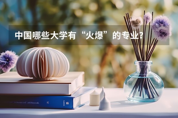 中国哪些大学有“火爆”的专业？