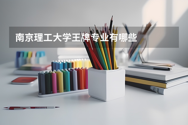 南京理工大学王牌专业有哪些