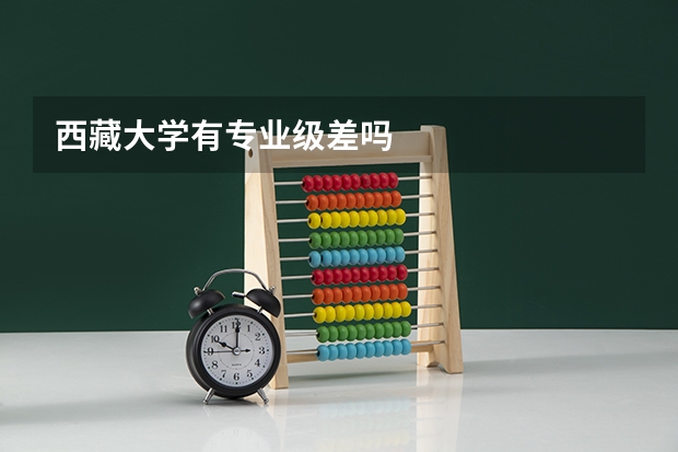 西藏大学有专业级差吗