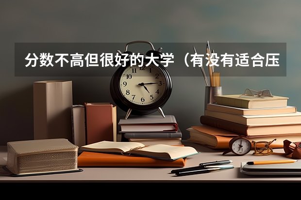 分数不高但很好的大学（有没有适合压线生的公办二本大学?）